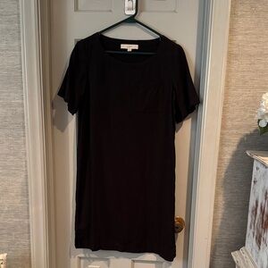 LOFT Black Mini Dress